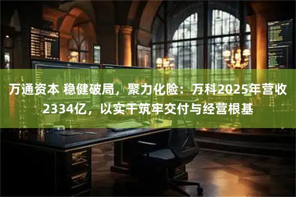 万通资本 稳健破局，聚力化险：万科2025年营收2334亿，以实干筑牢交付与经营根基
